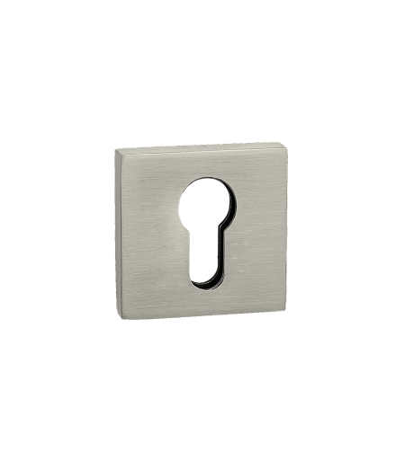 Накладки на ключевой цилиндр Накладка под цилиндр RENZ на квадратном основании ET 03 MSN 